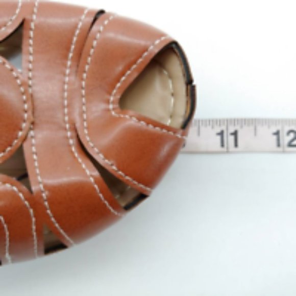 Yasirun Shoes Yasirun Womens Slingback Sandals Brown Hook And Loop